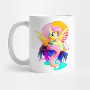 Synthwave Fluttershy Mug